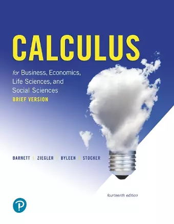 Calculus for Business, Economics, Life Sciences, and Social Sciences, Brief Version cover