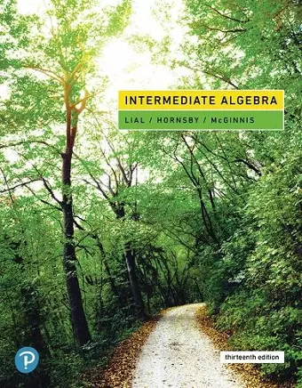 Intermediate Algebra cover