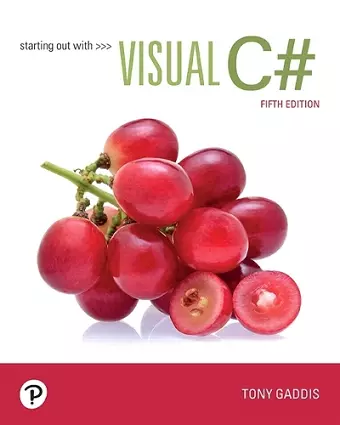 Starting out with Visual C# cover