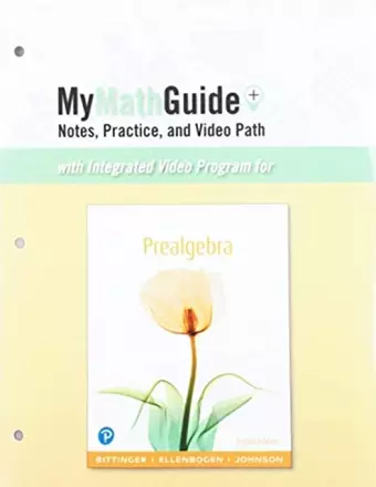 MyMathGuide for Prealgebra cover