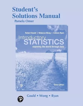 Student Solutions Manual for Introductory Statistics cover