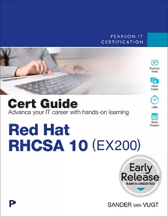 Red Hat RHCSA 10 Cert Guide cover