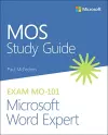 MOS Study Guide for Microsoft Word Expert Exam MO-101 cover