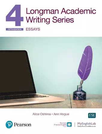 Longman Academic Writing - (AE) - with Enhanced Digital Resources (2020) - Student Book with MyEnglishLab & App - Essays cover