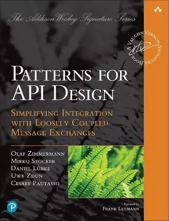 Patterns for API Design cover