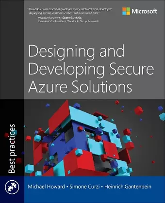 Designing and Developing Secure Azure Solutions cover