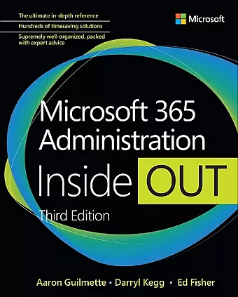 Microsoft 365 Administration Inside Out cover