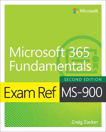 Exam Ref MS-900 Microsoft 365 Fundamentals cover