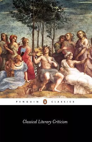 Classical Literary Criticism cover