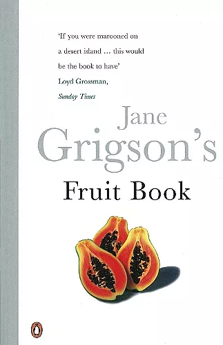 Jane Grigson's Fruit Book cover