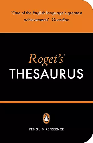 Roget's Thesaurus of English Words and Phrases cover