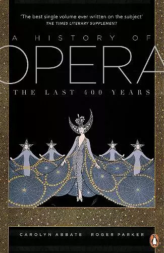 A History of Opera cover