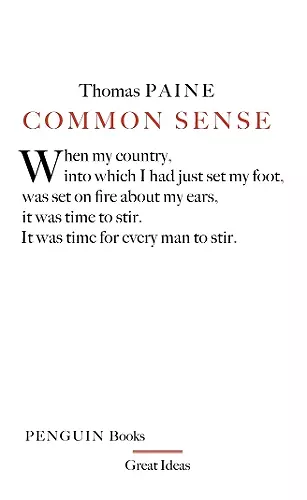 Common Sense cover