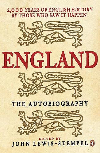 England: The Autobiography cover
