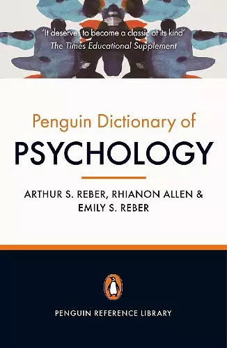 The Penguin Dictionary of Psychology (4th Edition) cover