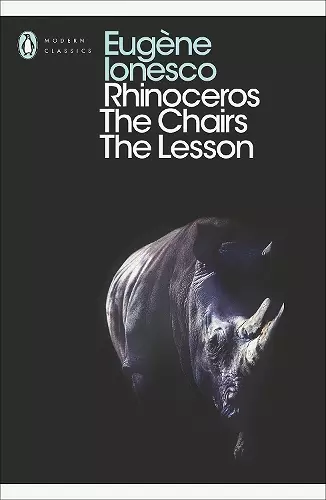 Rhinoceros, The Chairs, The Lesson cover