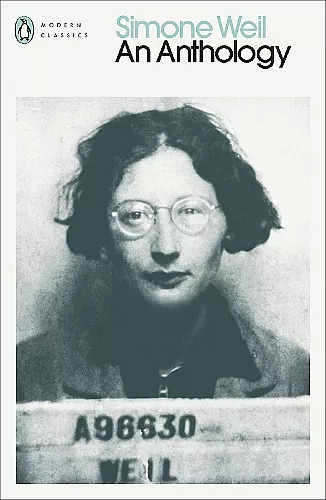 Simone Weil: An Anthology cover