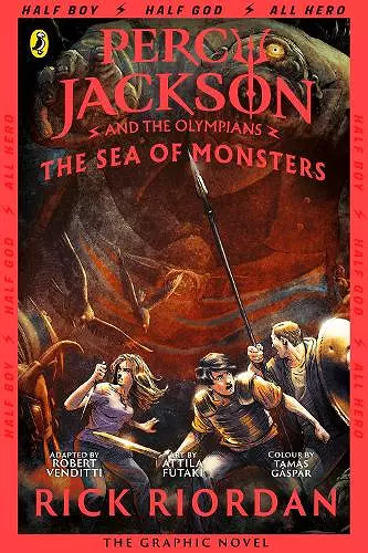 Percy Jackson and the Sea of Monsters: The Graphic Novel (Book 2) cover