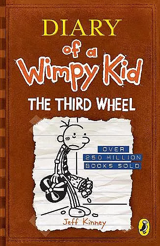 Diary of a Wimpy Kid: The Third Wheel (Book 7) cover