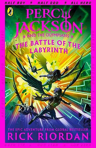 Percy Jackson and the Battle of the Labyrinth (Book 4) cover