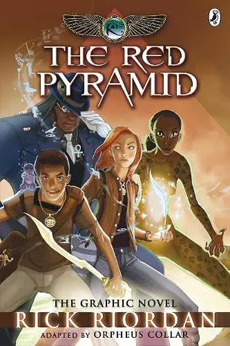 The Red Pyramid: The Graphic Novel (The Kane Chronicles Book 1) cover