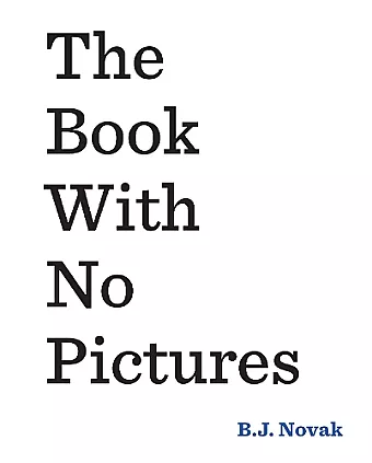 The Book With No Pictures cover
