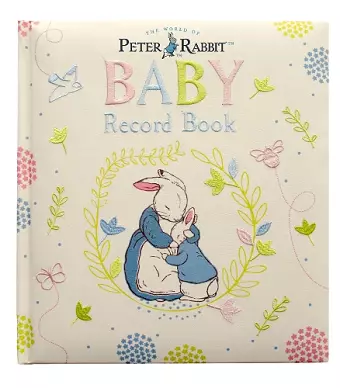 Peter Rabbit Baby Record Book cover