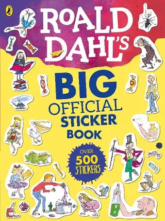 Roald Dahl's Big Official Sticker Book cover