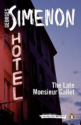 The Late Monsieur Gallet cover