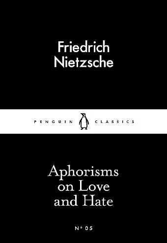 Aphorisms on Love and Hate cover