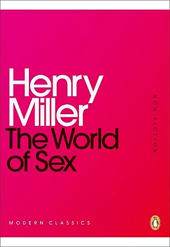 The World of Sex cover