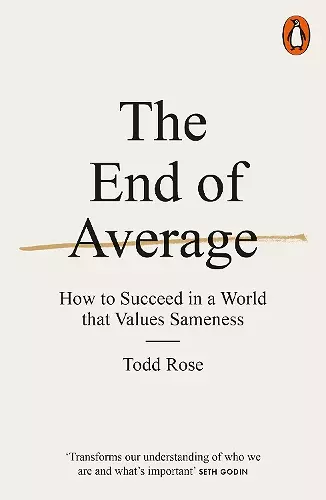 The End of Average cover