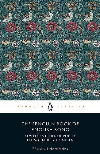 The Penguin Book of English Song cover