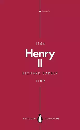 Henry II (Penguin Monarchs) cover