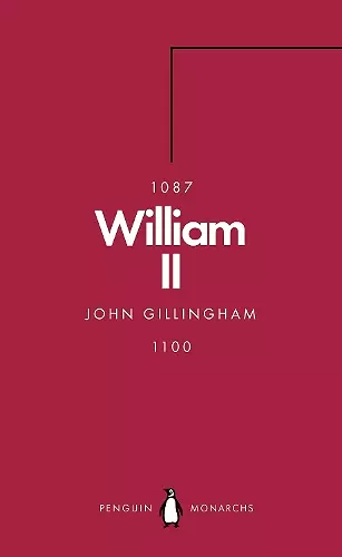 William II (Penguin Monarchs) cover