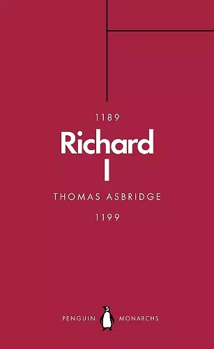 Richard I (Penguin Monarchs) cover