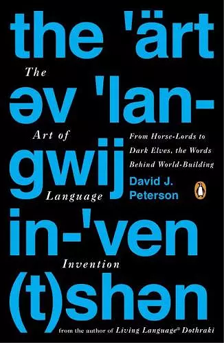 The Art of Language Invention cover