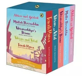 Tales of Wit and Wisdom Box-set (Vikram and Vetal, Akbar and Birbal, Tenali Raman and many more!) cover