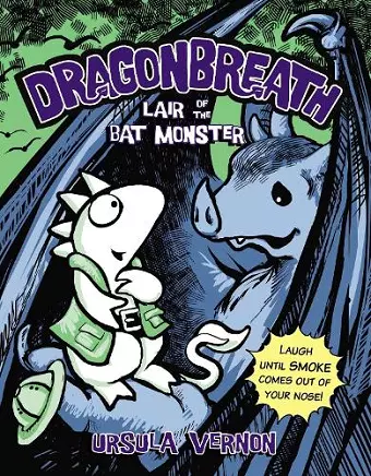 Lair of the Bat Monster: Dragonbreath Book 4 cover