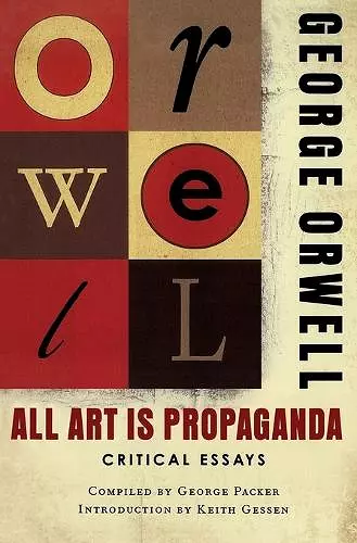 All Art Is Propaganda cover