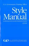 U. S. Government Printing Office Style Manual cover