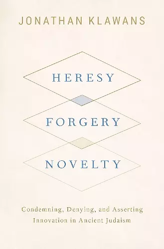 Heresy, Forgery, Novelty cover