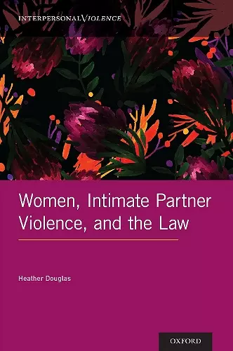 Women, Intimate Partner Violence, and the Law cover