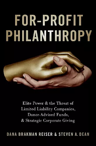 For-Profit Philanthropy cover