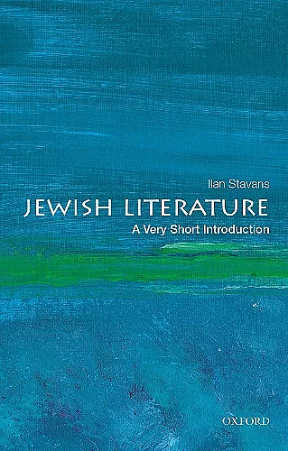 Jewish Literature: A Very Short Introduction cover