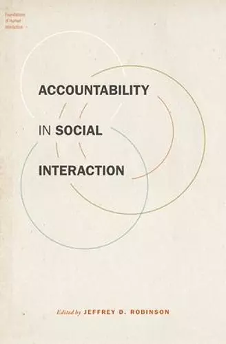 Accountability in Social Interaction cover