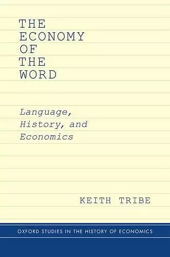 The Economy of the Word cover