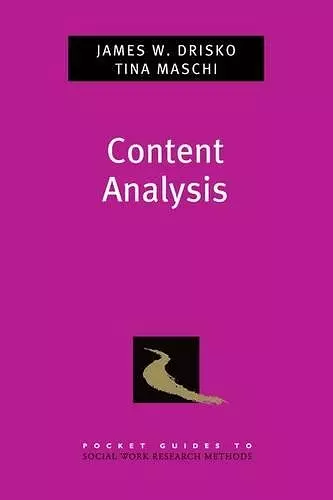 Content Analysis cover