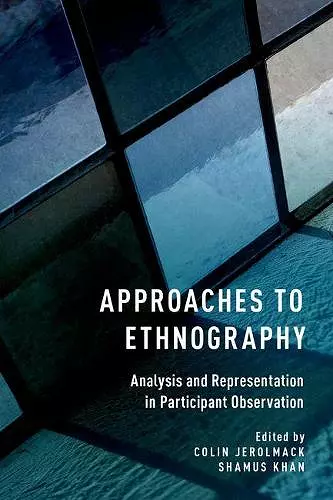 Approaches to Ethnography cover