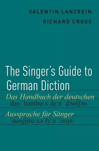 The Singer's Guide to German Diction cover